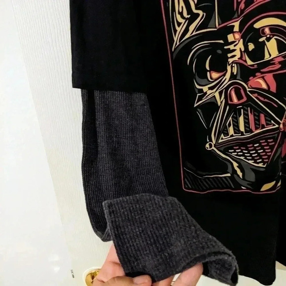 Star Wars Darth Vader Graphic T-Shirt Black XL Extra Large‎ Mad Engine - Picture 5 of 5